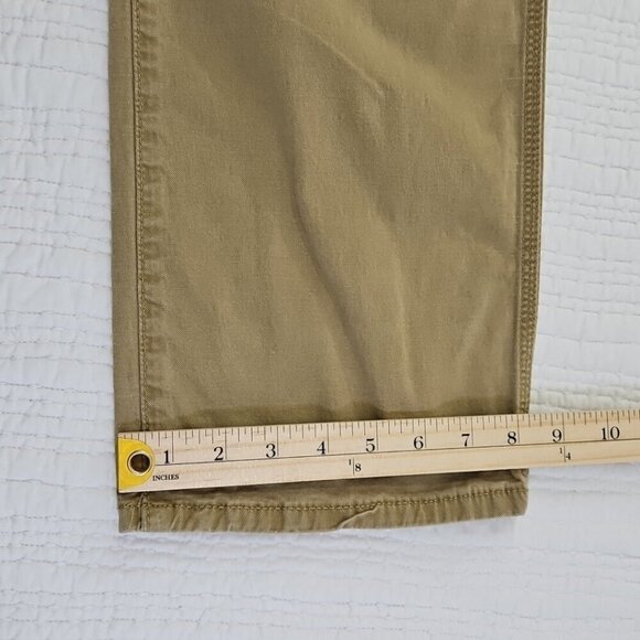 Lee Extreme Motion Utility Pants Men 36x32 Beige Loose Fit Straight Stretch - Picture 7 of 16